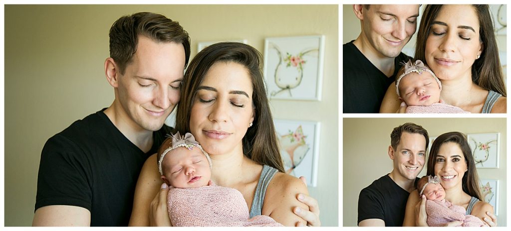 Baby Emma and parents Savvy Images San Mateo Newborn Photos